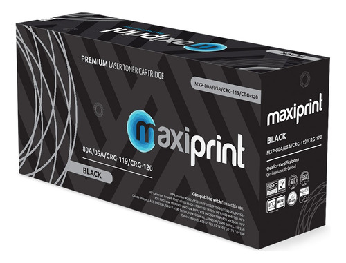 Toner Maxiprint Compatible  Hp Ce505a Cf280a Crg119 Crg120