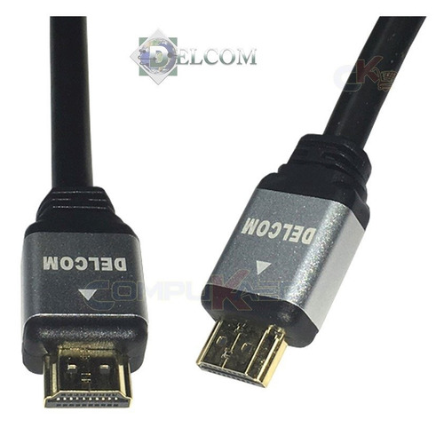 Cable Hdmi 2.0 De 1.80 Mts Delcom Ultra Hd 4k 3d Audio Video