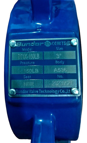 Válvula Mariposa 3 Pulgadas (dn80) Wafer