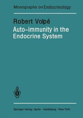 Libro Auto-immunity In The Endocrine System - R. Volpe