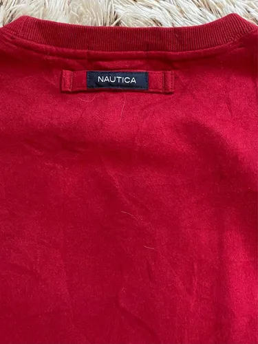 Sudadera nautica roja sale