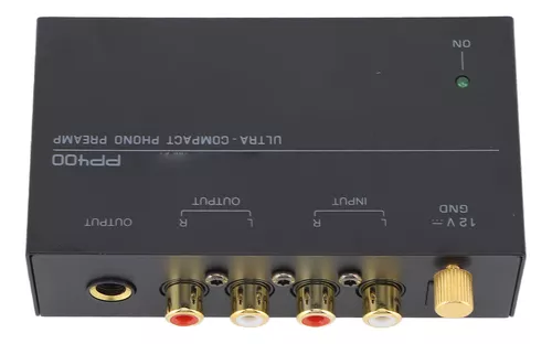 Behringer Pp400 Preamplificador Phono Ultra Compacto