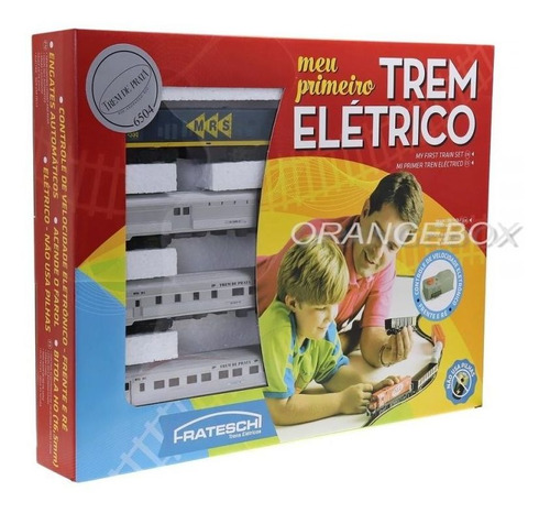 Caixa Básica Trem Elétrico Expresso Rj/sp Ho Frateschi 6504