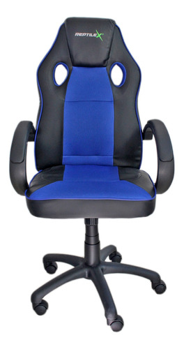 Silla De Escritorio Gamer Estilo Butaca Reptilex Azul