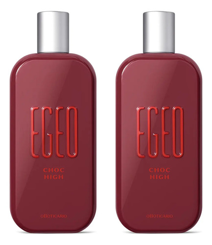 Combo Egeo Choc High Desodorante Colônia 90ml (2 itens)