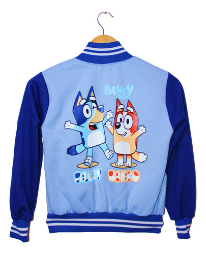 Chaquetas Béisbol De Bluey  Chamarra Para Niños