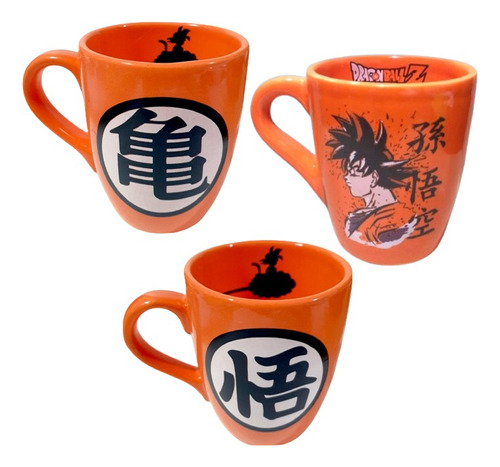  Taza Dragon Ball Z Goku Logos Varios Ceramica Anime 