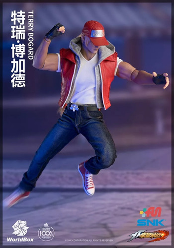 Action Figure The King Of Fighters Iori Boneco Terry Kyo Mai