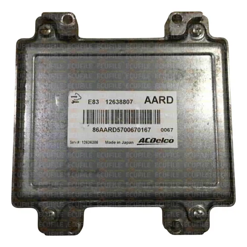 Ecm Modulo Control De Motor Original Chevrolet Agile 10/13