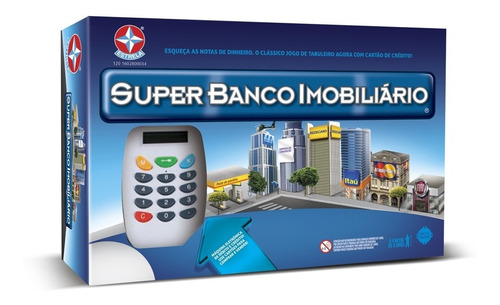 Jogo Super Banco Imobiliario Cartão De Credito - Estrela