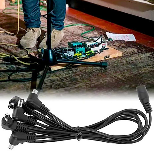 Imagem 7 de 7 de Fonte 9v P Pedal De Guitarra 1000ma Com 05 Saídas (5 Pedais)