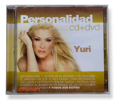 Yuri Personalidad Disco Cd + Dvd