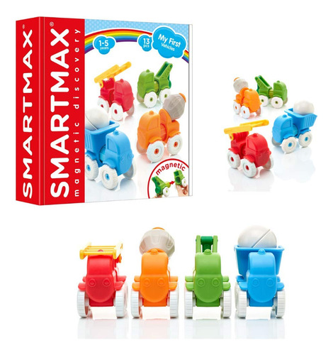Smartmax My First Vehicles Magnetic Discovery Stem Juego Se.