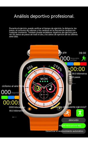 Hk9ultra2 Ai Exquisita Esfera Reloj Inteligente S9 Watch