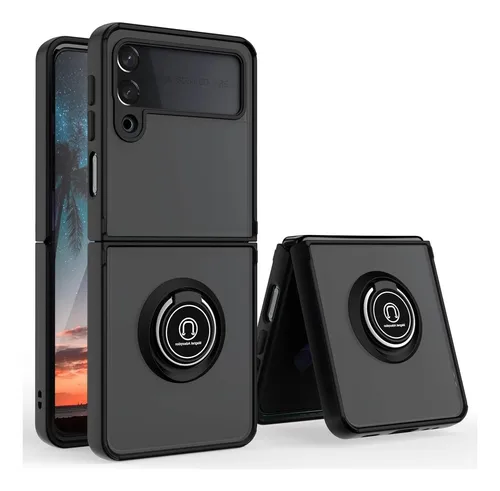 Tjs Compatible Con Samsung Galaxy Z Flip 3 5g Case, Metal