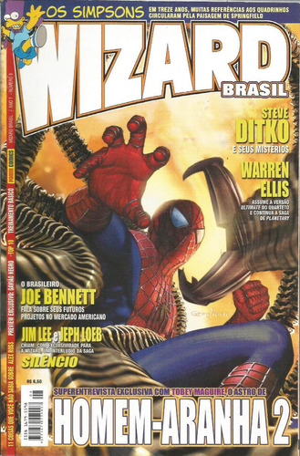 Wizard Brasil N° 08 - Panini 8 - Bonellihq Cx409 