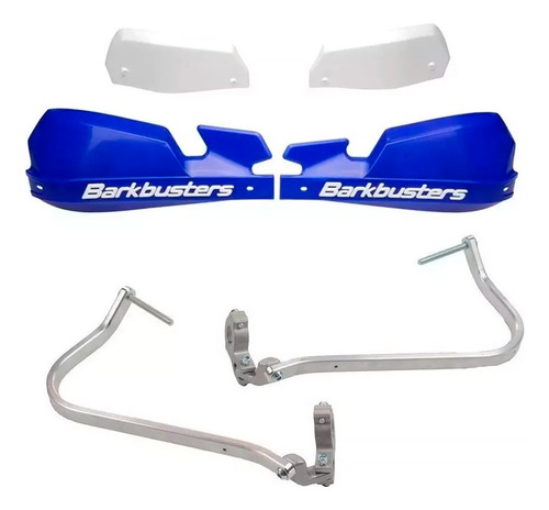 Cubremanos Aluminio Para Honda Nc 750 X Azules