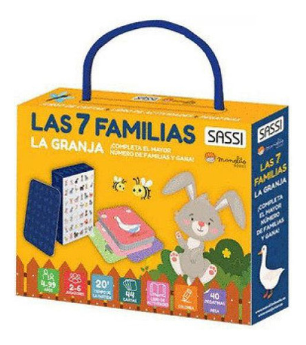 Las 7 Familias La Granja: La Granja, De M Gaule., Vol. 1. Editorial Manolito Books En Español