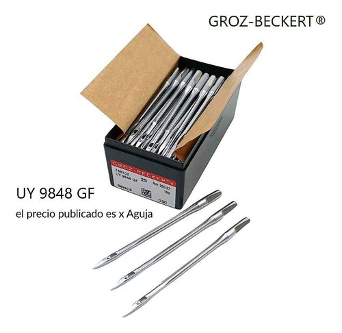 10 Agujas Groz-beckert® Uy 9848 Gf - 250/27, Q