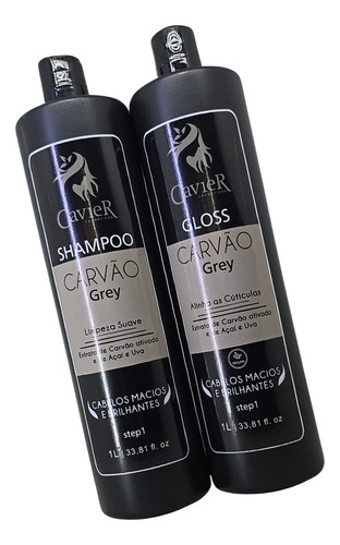 Tratamento Anti Volume Organico Carvão Grey
