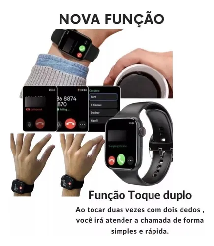 Smartwatch Watch X Serie 10 45mm Tela Amoled 1gb Chatgpt Gps