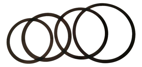 Imagen 3 de 9 de Accesorios Para Parches De Cuero De Negro 12 13 14 16