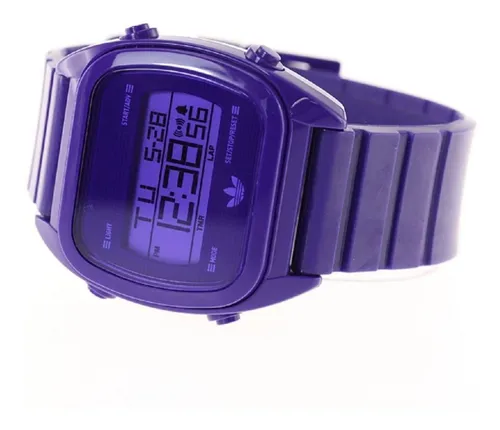 Reloj digital para mujer o niños, en color malva.