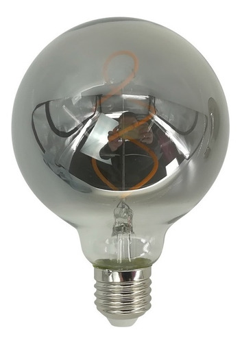 Lampara Vintage Globo G95 Smoked Led 4w E27 Calido Puraluz