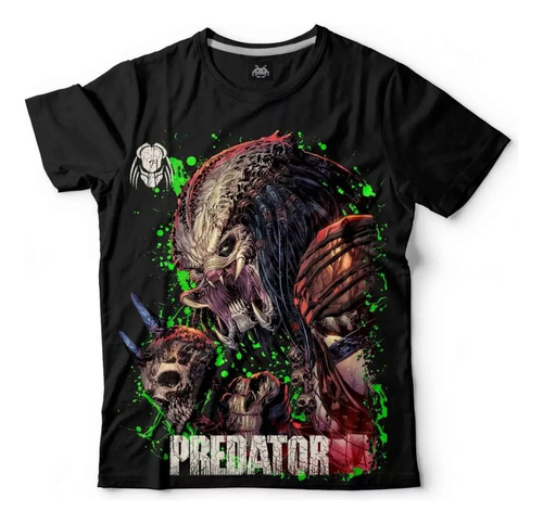 Remera Depredador Terror 80's Excelente Diseño