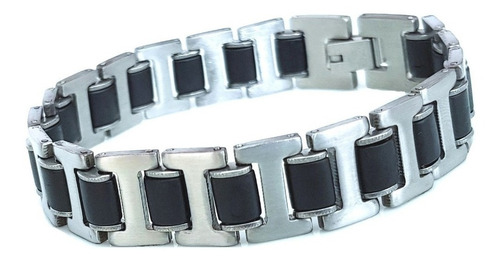 Bracelete  Pulseira  Masculina  Aço  Inoxidável Polido