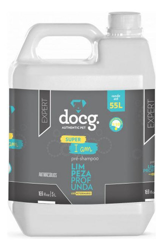 Pre-shampoo Para Cães E Gatos Super I Am Diluição 1:10 5l