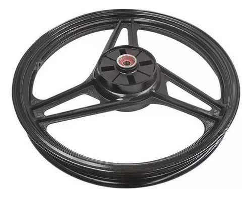 Rin Trasero Negro Completo Yamaha Ybr125 1.85x18