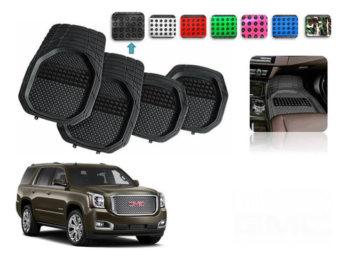 Tapetes Charola 4pz Color 3d Gmc Yukon 2015 - 2018 2019 2020