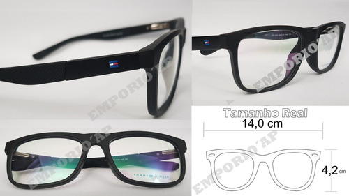 Armação Oculos P/ Grau Feminina Tommy Hilfiger Premium 