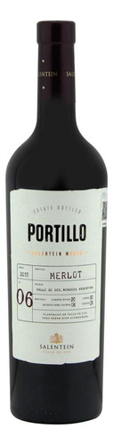 Pack De 6 Vino Tinto Portillo Merlot 750 Ml