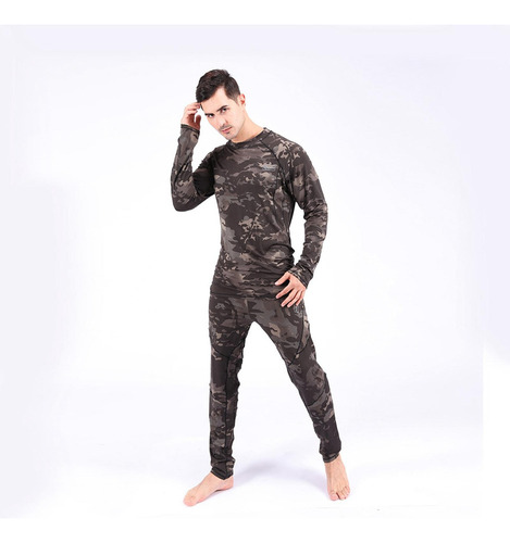 Conjunto De Ropa Interior Térmica Para Hombre Calzoncillos