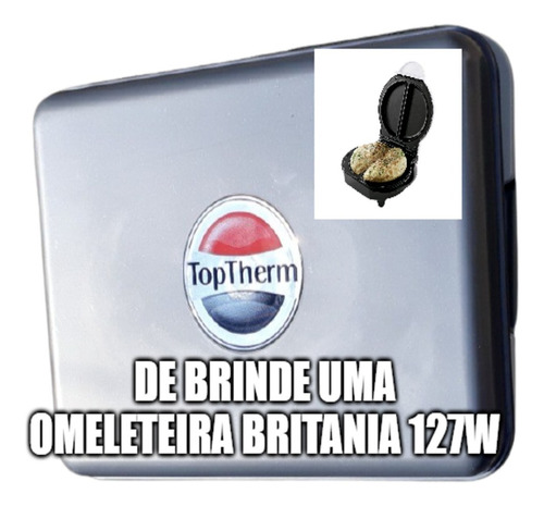 Iogurteira Top Therm Faz 3 Litros De Brinde Uma Omeleteira