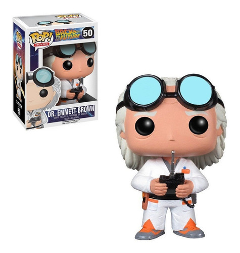 Dr. Emmett Brown 50 Volver Al Futuro Back Future Funko Pop