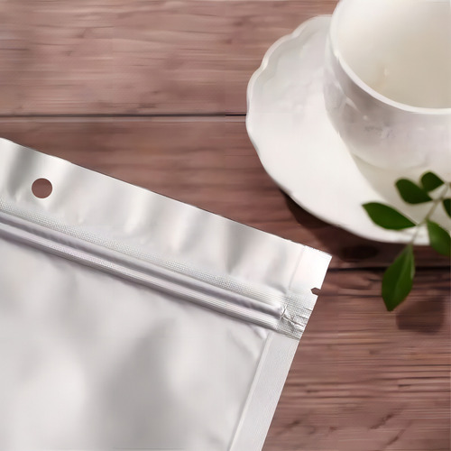 Stand Up Pouch Plástico Zip Lock 15x10cm 50un Prata