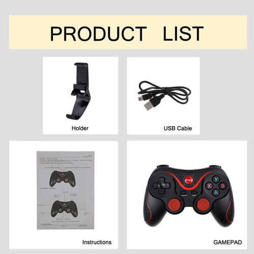 X3 Teléfono Móvil Bluetooth Inalámbrico Android Gamepad + So