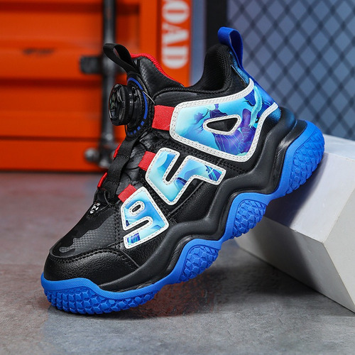 Zapatillas De Baloncesto Para Niños Transpirables En Verano