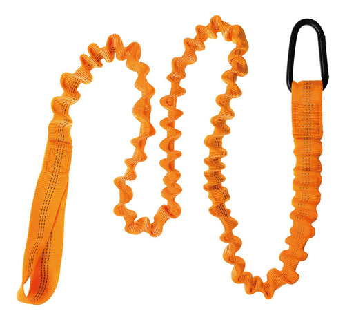 2 Elástico Kayak Paddle Leash Bungee Remos Canoa Naranja