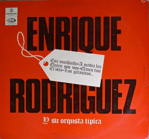 Enrique Rodriguez Y Su Orquesta Típica