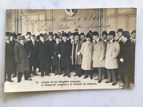 Postal Delegacion Uruguaya En Bs As   Año 1911