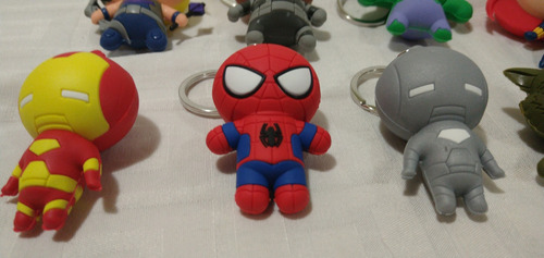 Colgante Marvel Spiderman Ironman Groot Hulk Black Widow
