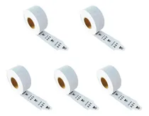 Comprar 5 Rollos Toma Turno 2000 Tickets 3 Dígitos A00-e99