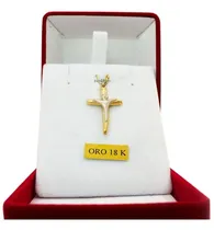 Comprar Dije Oro Cruz Cristo Dalí , Medalla De Oro 18kts Cruz Cruces