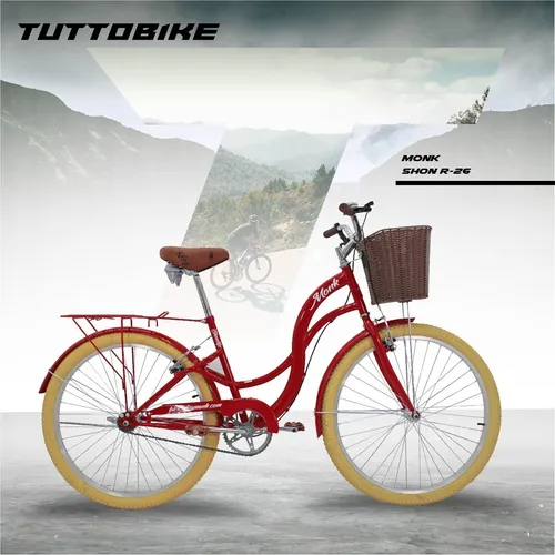Bicicleta Monk Shon Urbana Rodada 26 1 Velocidades Cuotas sin