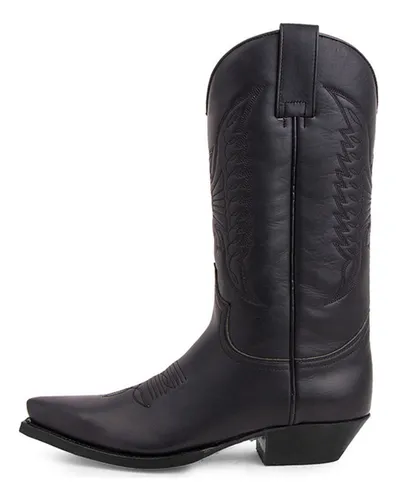 comprar Nuevo Botas Vaqueras Vaqueras Altas Con Tacón Puntiagudo