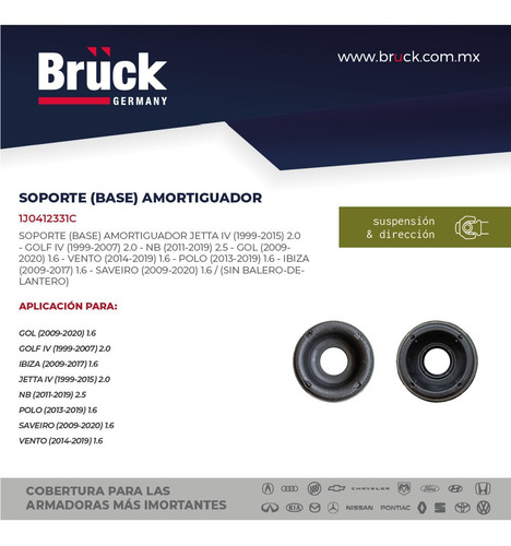 Base Amortiguador Delantero Audi A4 1999 - 2000 2.8
